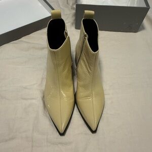 Everlane Butter Cream Ankle Boots